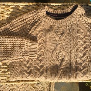 LUCKY BRAND Men’s Medium Cable Knut Sweater